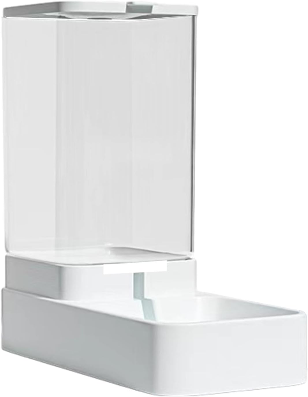 Automatischer Futterspender Katze, 3,8 L Katzenfutterspender Wasserspender Hund, Automatischer Schwe