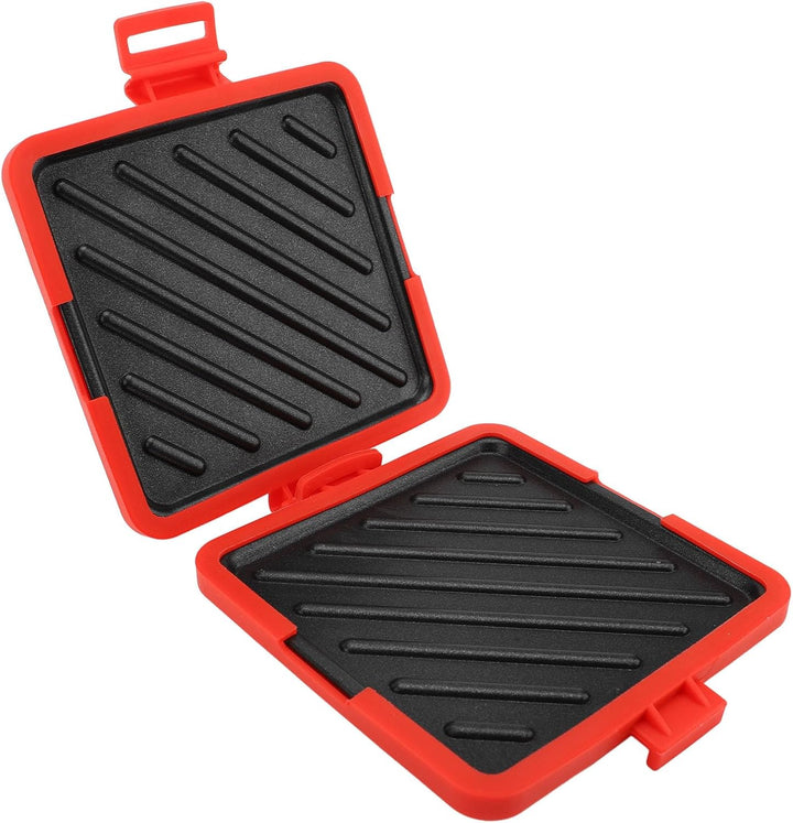 Mikrowellen Toastie Sandwich Maker, Panini Press Sandwich Maker, Antihaftbeschichtetes Mikrowellen G