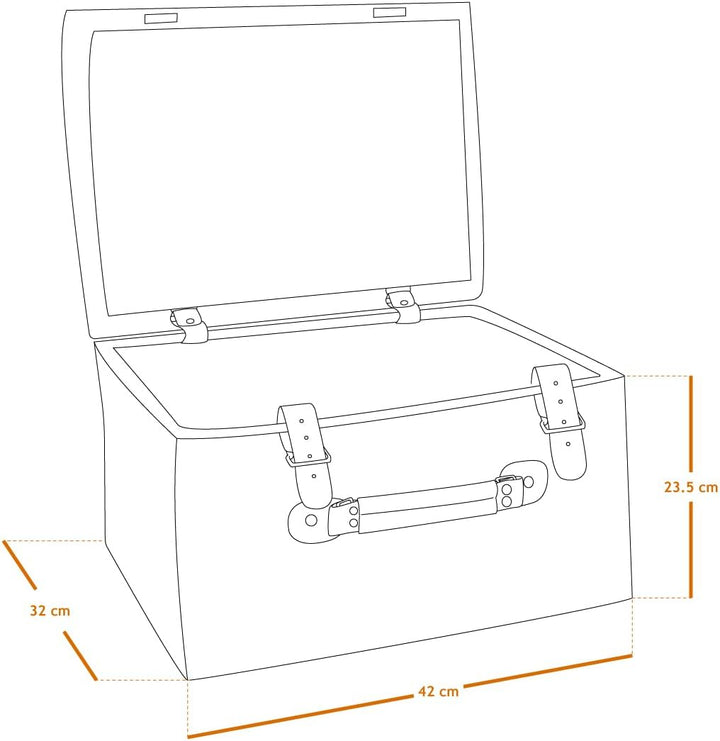 Linxor - Isothermischer Picknickkorb mit Tischdecke und Zubehör - 2 Personen Rot, Rot