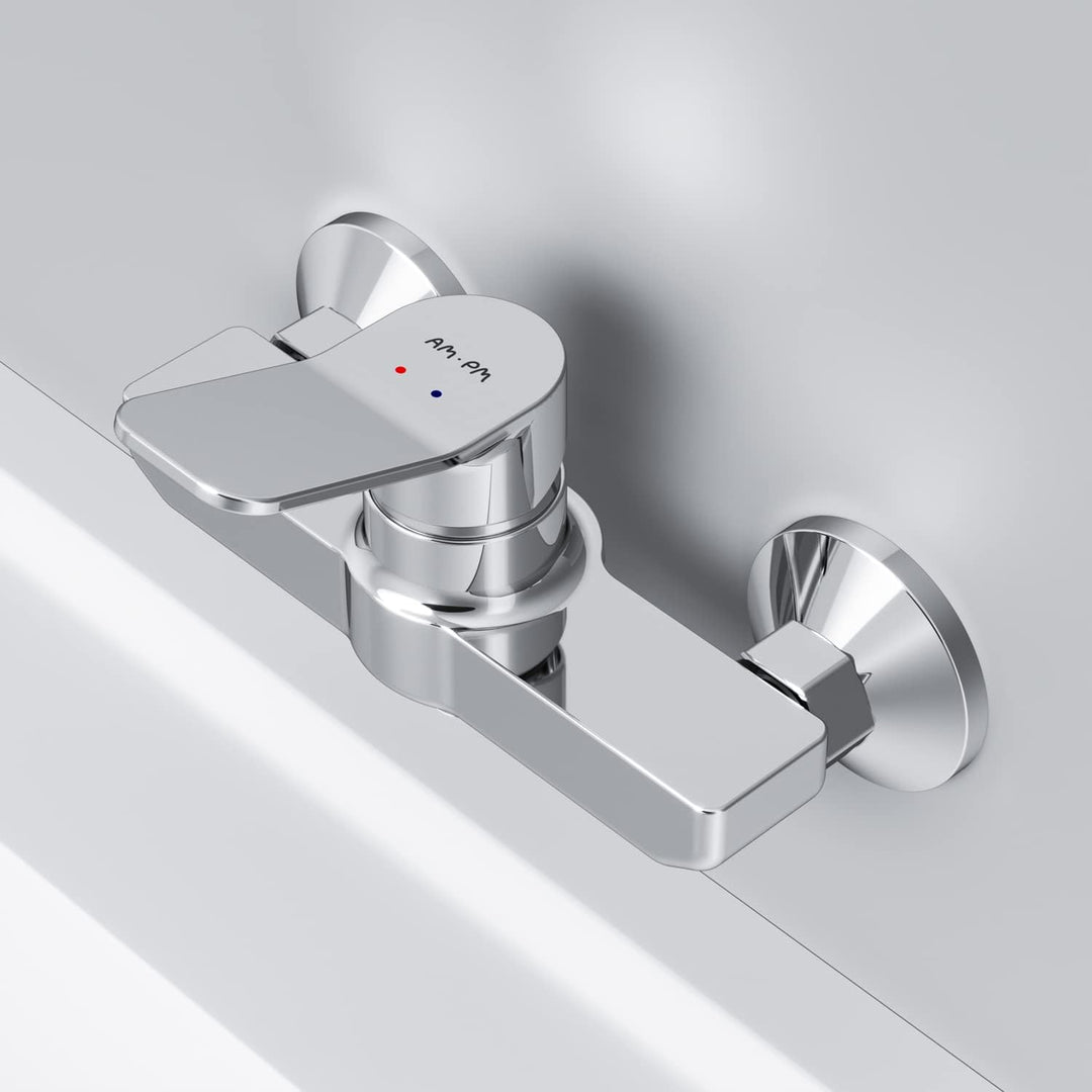 AM.PM X-Joy FXA20000 Duscharmatur mit Einhebelmischer, Mischbatterie Dusche, Einhand-Brausebatterie,