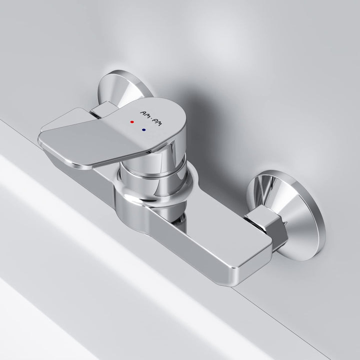 AM.PM X-Joy FXA20000 Duscharmatur mit Einhebelmischer, Mischbatterie Dusche, Einhand-Brausebatterie,