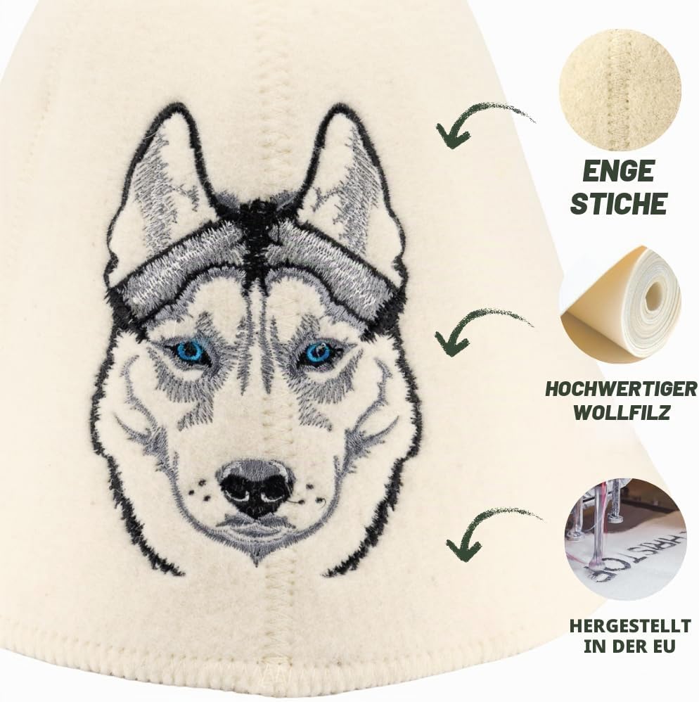 Natural Textile Saunahut &