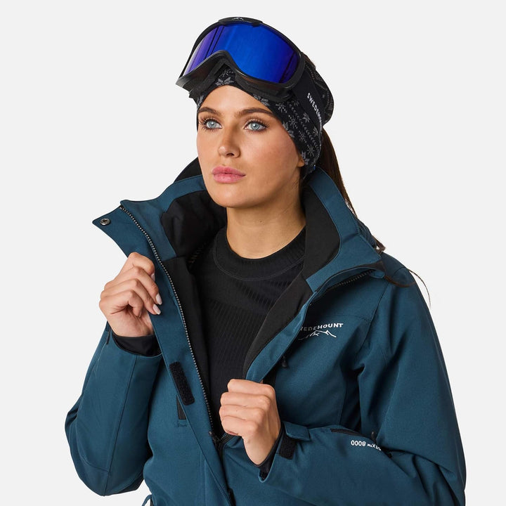 Swedemount Cervinia Skianzug für Damen 34 Dk. Steel Green/Black, 34 Dk. Steel Green/Black