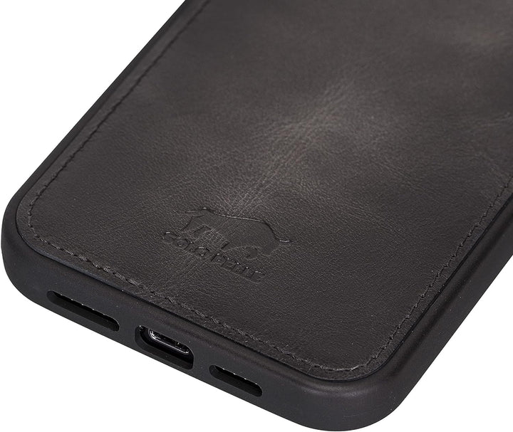 Solo Pelle Lederhülle für das iPhone 13 Pro Max in 6.7 Zoll Stanford Case Leder Hülle Ledertasche Ba