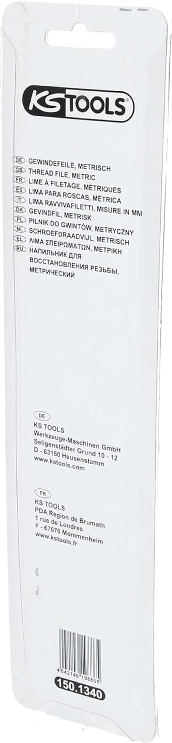KS Tools 150.1340 Gewindefeile, metrisch, 230mm