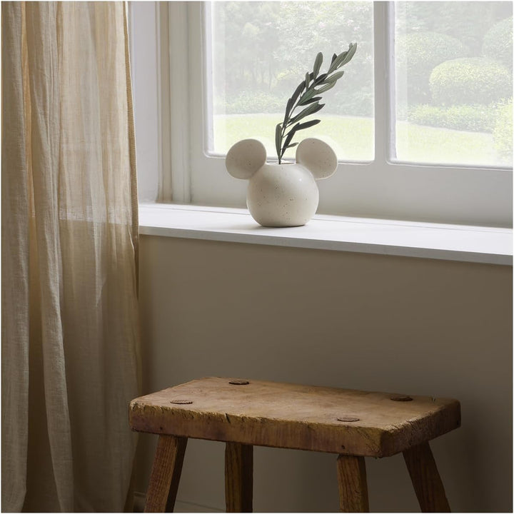 Disney Home Mickey Mouse Vase aus Keramik mit natürlichem Sprenkel-Design
