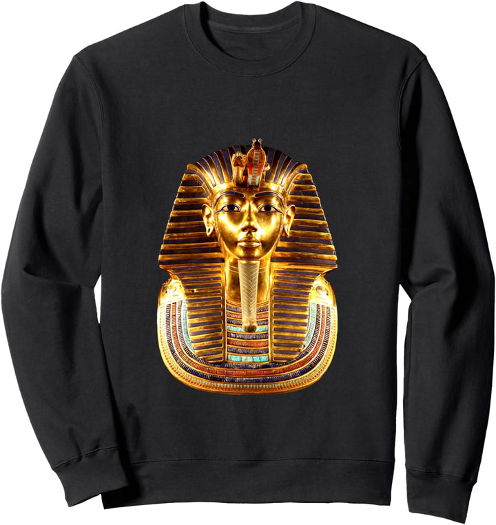 Goldene Maske von Tutanchamun Sweatshirt