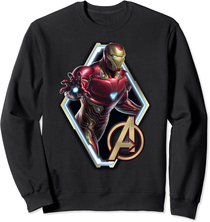 Marvel Avengers Endgame Iron Man Logo Sweatshirt