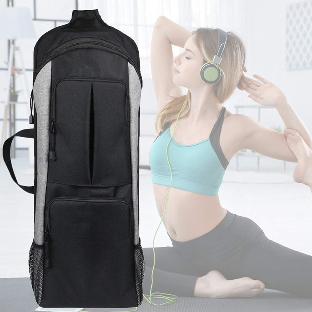Yogamatten-Tasche, Hochkapazität Yoga-Rucksack, Multifunktionale Tasche für Yoga-Kurse, Fitness-Trai