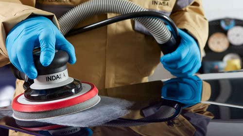 INDASA RHYNOGRIP White LINE 150mm Schleifscheiben Klettscheiben mit 15 Löchern 15H / 50 Stück - Exze