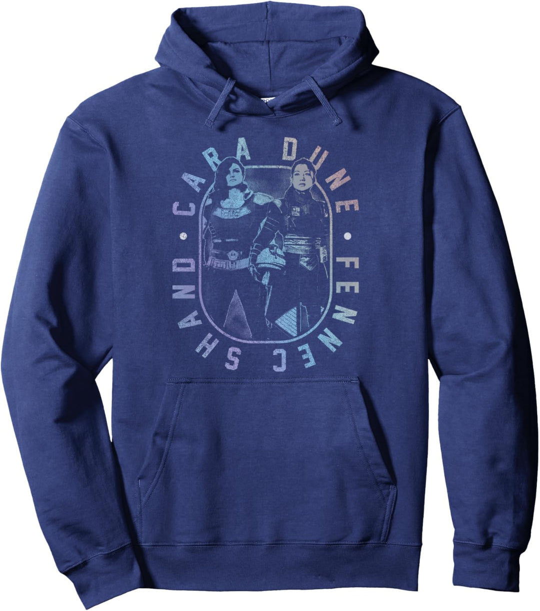 Star Wars: The Mandalorian Cara Dune & Fennec Shand Gradient Pullover Hoodie