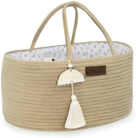 Yunioo Baby Wickel Organizer für Wickelutensilien und Wickeltisch zubehör, Wickeltisch Organizer, Wi