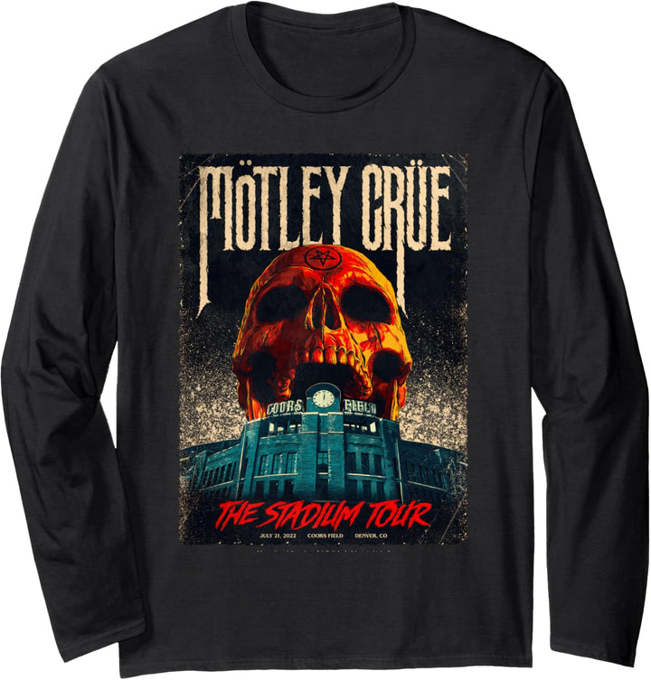 Mötley Crüe - The Stadium Tour Denver Event Langarmshirt