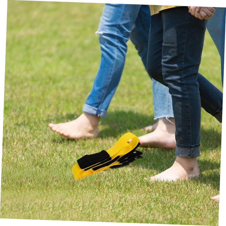 TOYANDONA 2stücke Giant Footsteps Band Spiel Für Junge Mädchen Und Erwachsene Teambuilding Aktivität