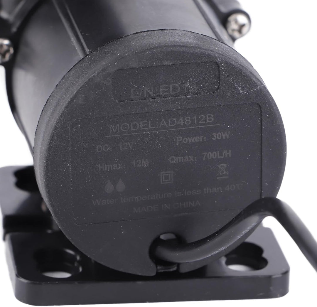 Focket Automatische Druckerhöhungspumpe, 30W 12V Druckpumpe für Heizung, 700L/H Umwälzpumpe für Fisc