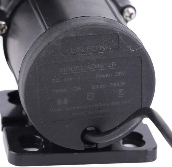 Focket Automatische Druckerhöhungspumpe, 30W 12V Druckpumpe für Heizung, 700L/H Umwälzpumpe für Fisc