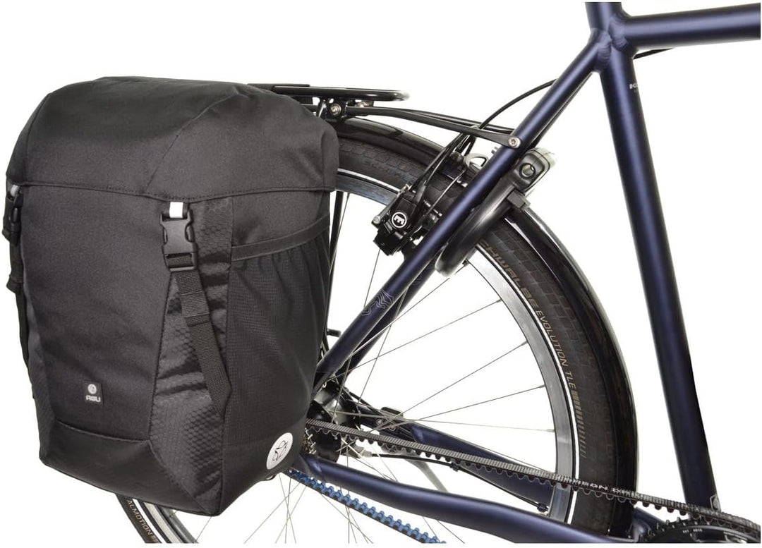 AGU Essential Gepäckträgertasche, schwarz, One Size