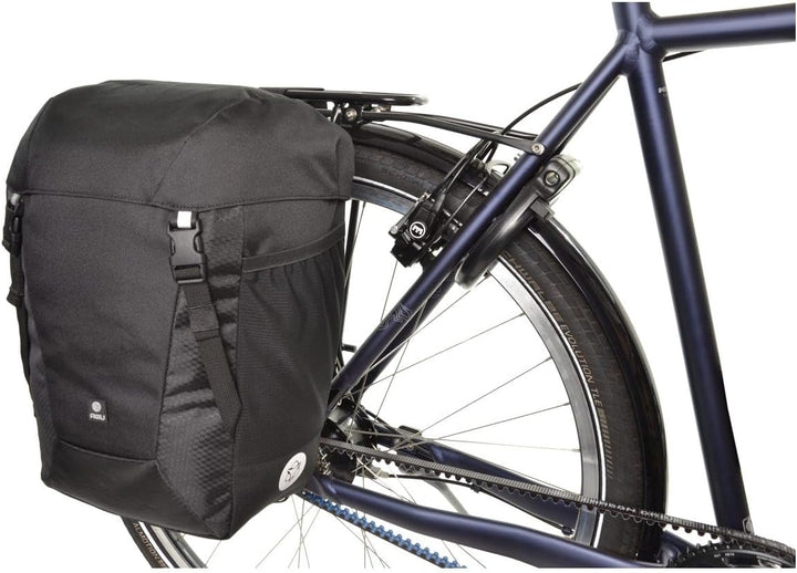 AGU Essential Gepäckträgertasche, schwarz, One Size