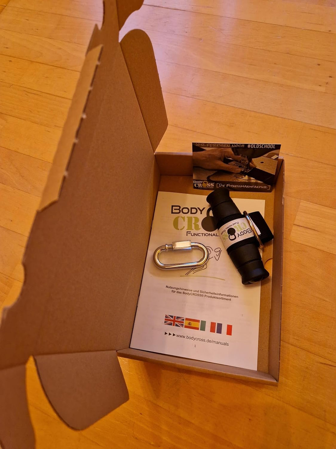 BodyCROSS Premium Handgriffe in Studioqualität | 2’er Set| geprüft, Zertifiziert & schadstofffrei |