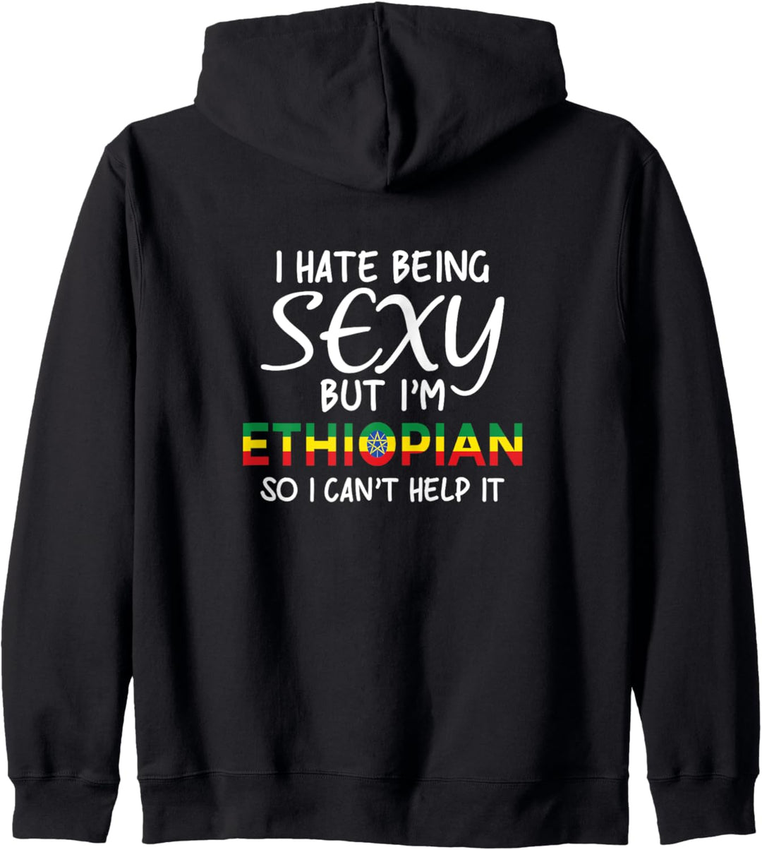 Sexy sein Äthiopier Lustig Äthiopien Kapuzenjacke