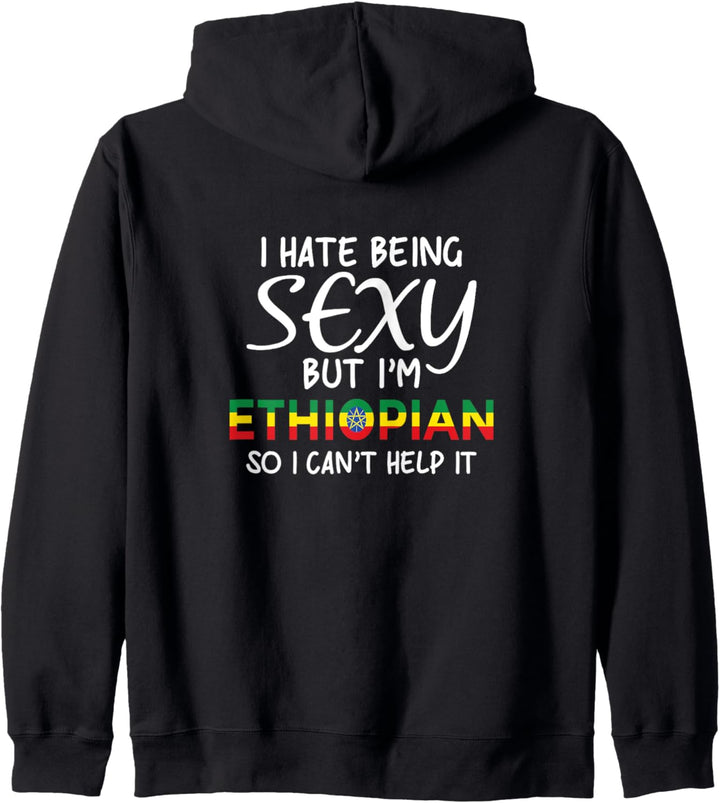 Sexy sein Äthiopier Lustig Äthiopien Kapuzenjacke