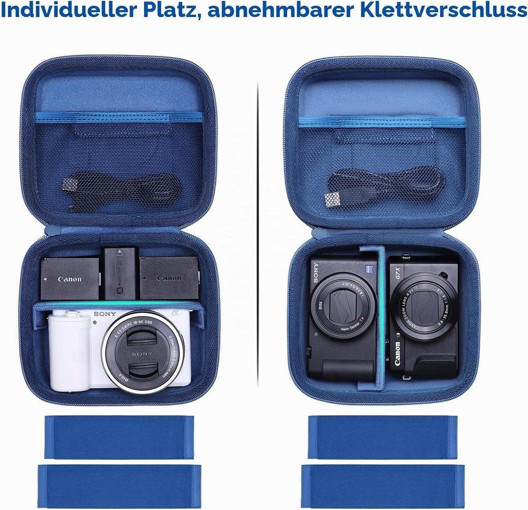 XANAD Tasche für Sony Alpha 6700/6400 / 6100 / ZV-1 / ZV-1 II/ZV-E10 / ZVE10 ll/ZV-1F / FUJIFILM X10