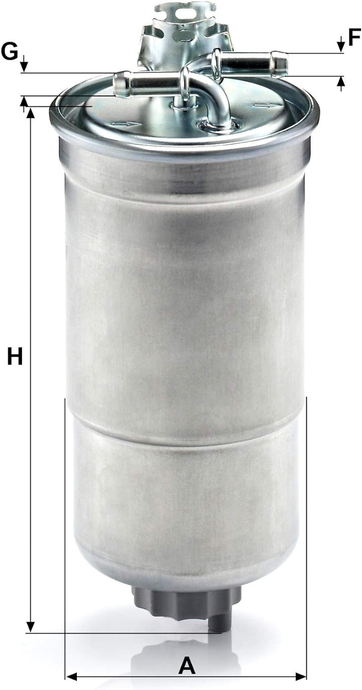 Original MANN-FILTER Kraftstofffilter WK 853/3 X – Kraftstofffilter Satz mit Dichtung/Dichtungssatz