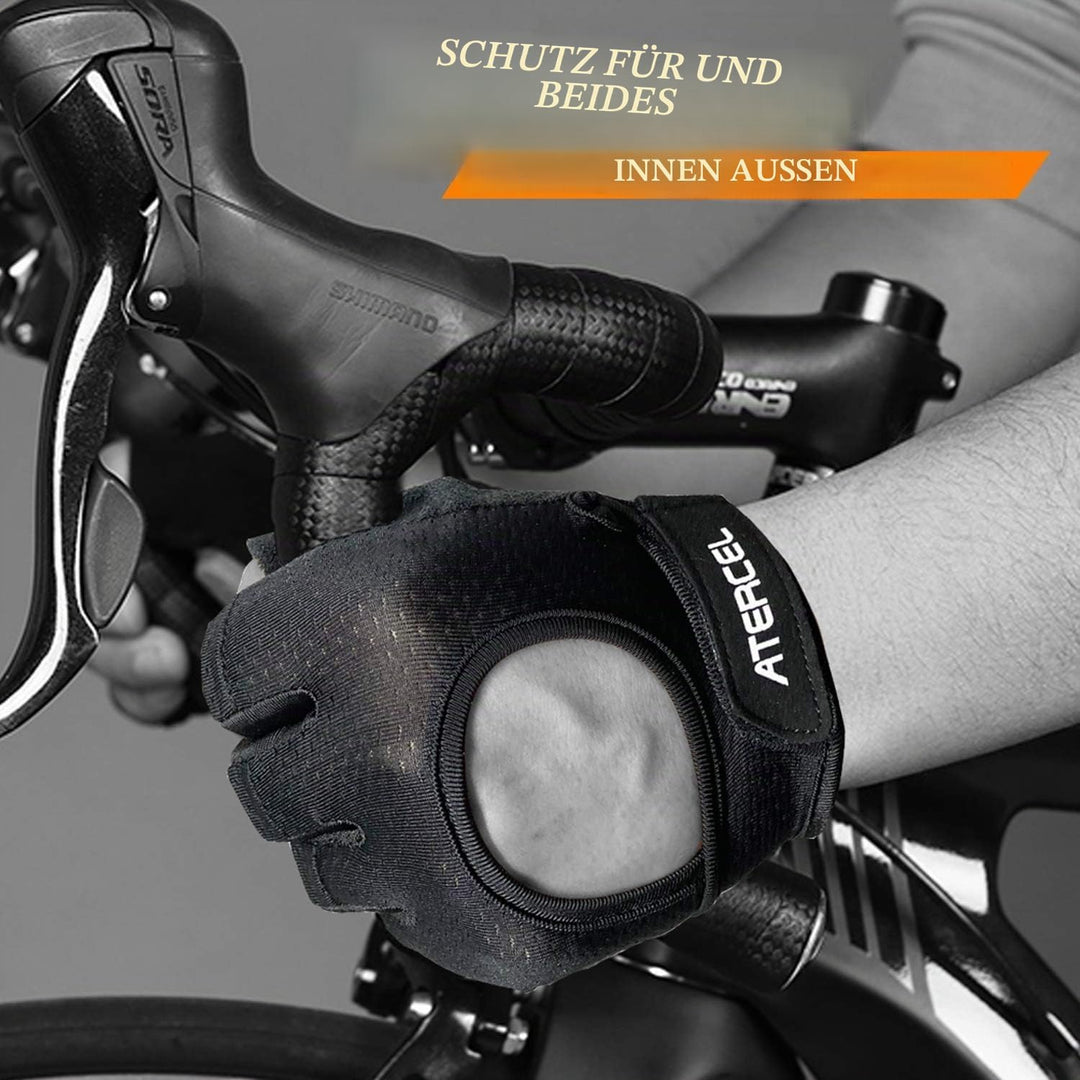 ATERCEL Fitness Handschuhe für Radfahren, Training, Fitness, Atmungsaktive Fahrradhandschuhe Herren
