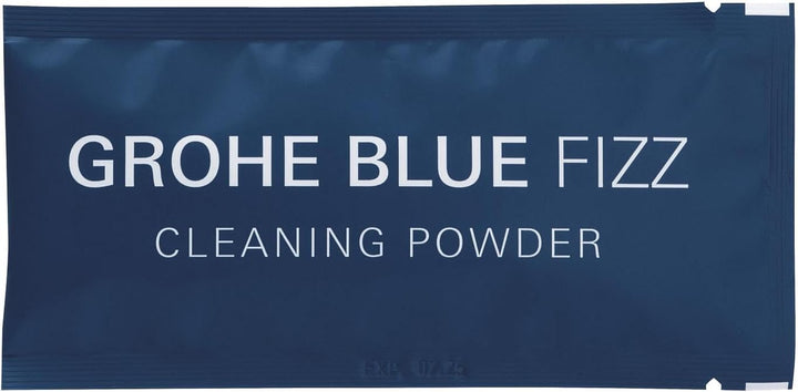 GROHE Blue Fizz, Reinigungspulver Set 8x35g (weniger als 5 Prozent nicht-ionisierte Tenside, kompati