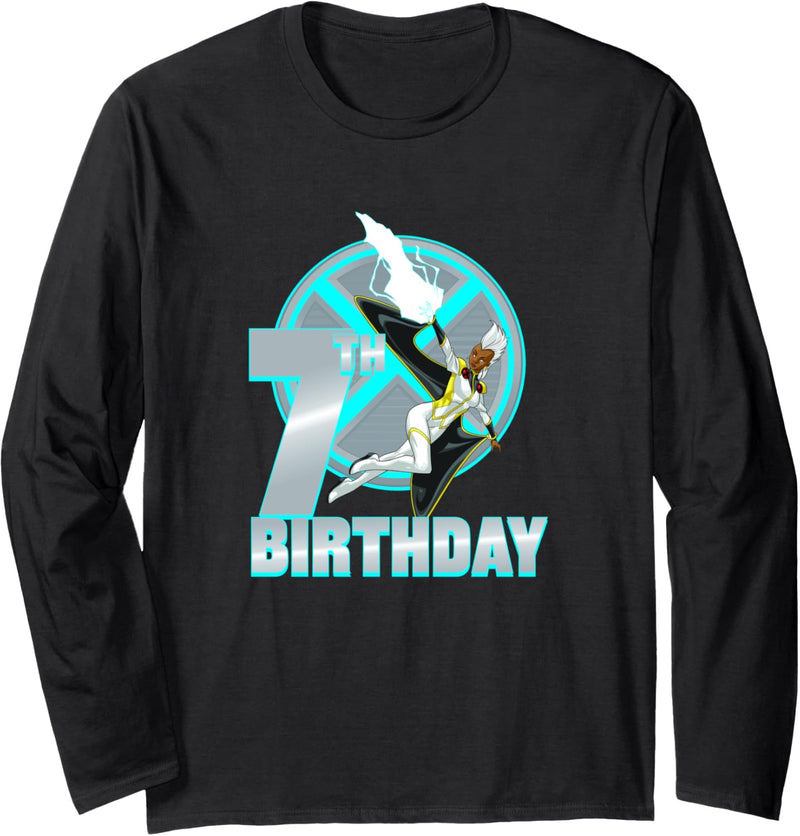 Marvel X-Men Storm 7th Birthday Badge Langarmshirt