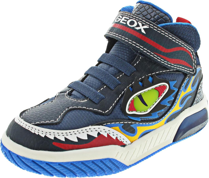Geox J Inek Boy A Jungen Sneakers 28 EU Navy Lt Blue, 28 EU Navy Lt Blue