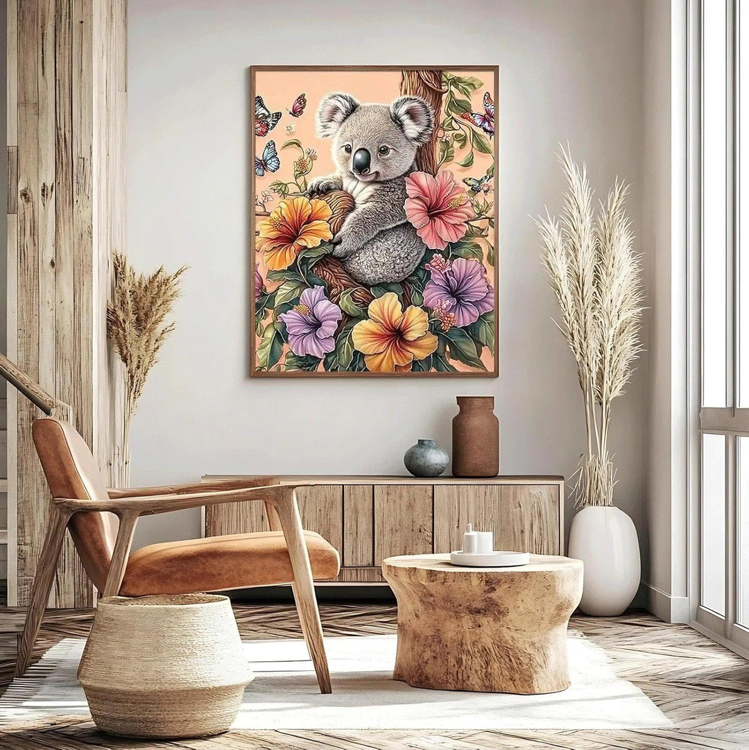 JATOK 3 Stück Malen Nach Zahlen Erwachsene, DIY Tiere Gemälde für Anfänger, Handgemalt Ölgemälde Lei