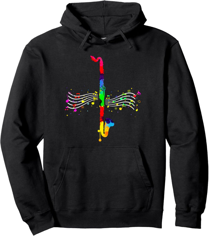 Marching Band Bass Klarinette Pullover Hoodie