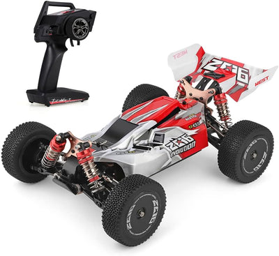 Goolsky Wltoys XKS 144001 RC Auto 60 km / h Hochgeschwindigkeits Geländewagen RTR mit Buggy und Allr