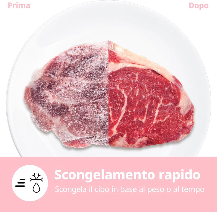 COMFEE' Digitale Mikrowelle, 700 W, 20 l, 6 voreingestellte Menüs, Express Cook, 11 Leistungsstufen,