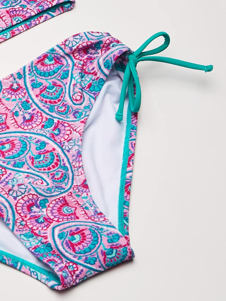 Kanu Surf Girls' Daisy Beach Sport Halter Tankini 2-Piece Swimsuit
