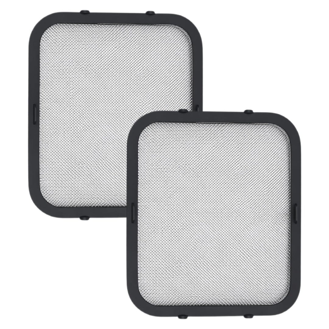 Magnetischer Edelstahl Spritzschutz Heissluftfritteuse 2er Set Wiederverwendbarer Fettspritzschutz K