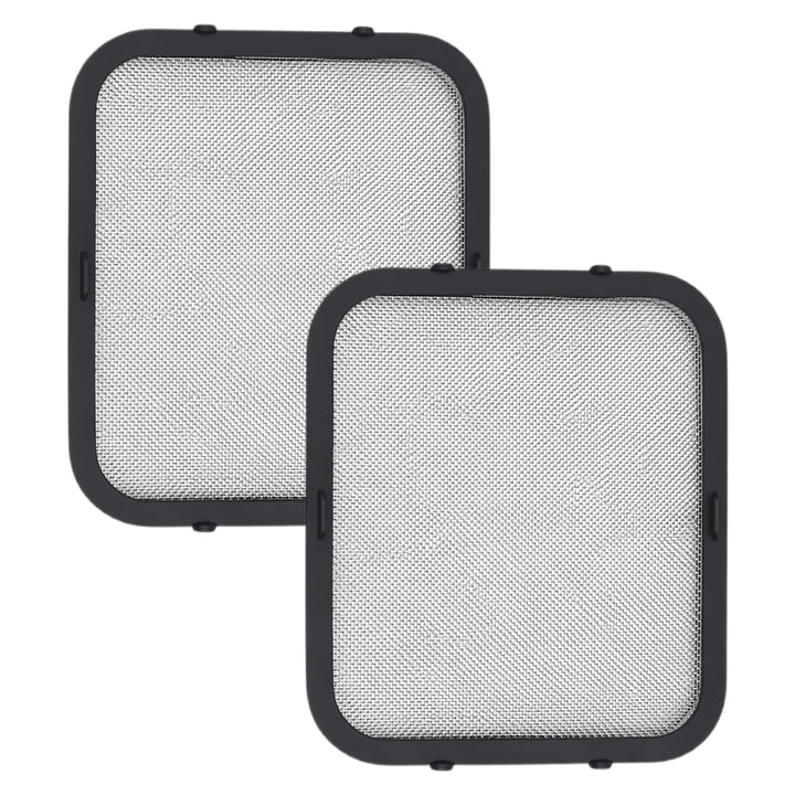 Magnetischer Edelstahl Spritzschutz Heissluftfritteuse 2er Set Wiederverwendbarer Fettspritzschutz K