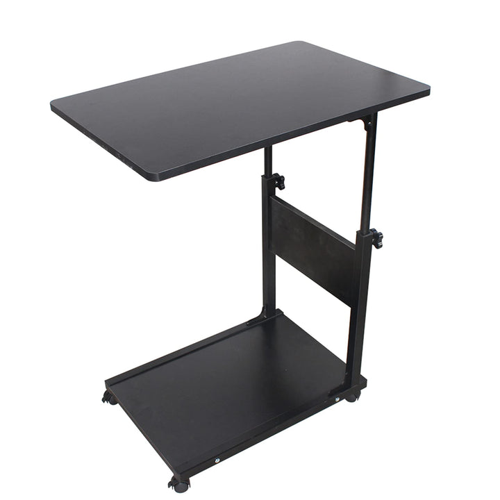 Beistelltisch Tisch mit Rollen Betttisch Höhenverstellbar 55-80 cm Schreibtisch Computertisch Sofati