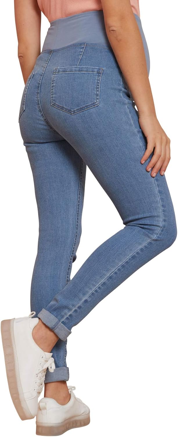 Vertbaudet Jeans-Treggings für die Schwangerschaft 32 Grosse Grössen Bleu, 32 Grosse Grössen Bleu