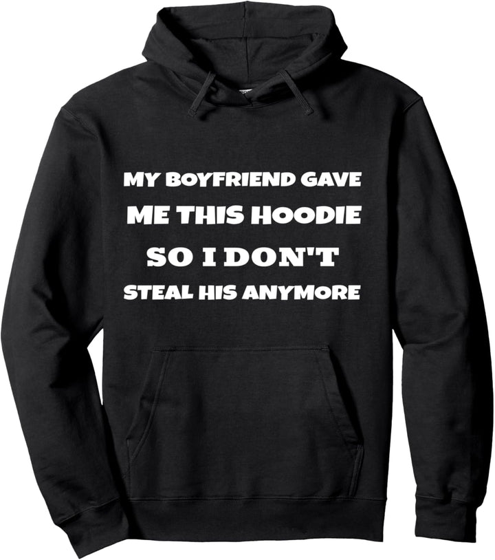 Pärchen Scherzkapuzenpullover stehlen freundin stehlen ihre freunde Pullover Hoodie