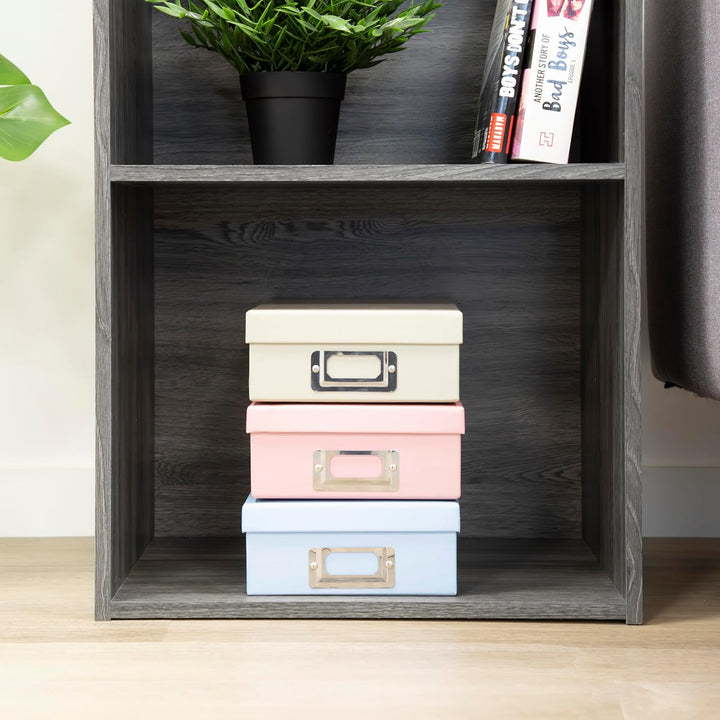 Iris Ohyama, Schrank, 4 Büroregale, Bücherregal, stabil, grosse Kapazität, multifunktional, massiv,