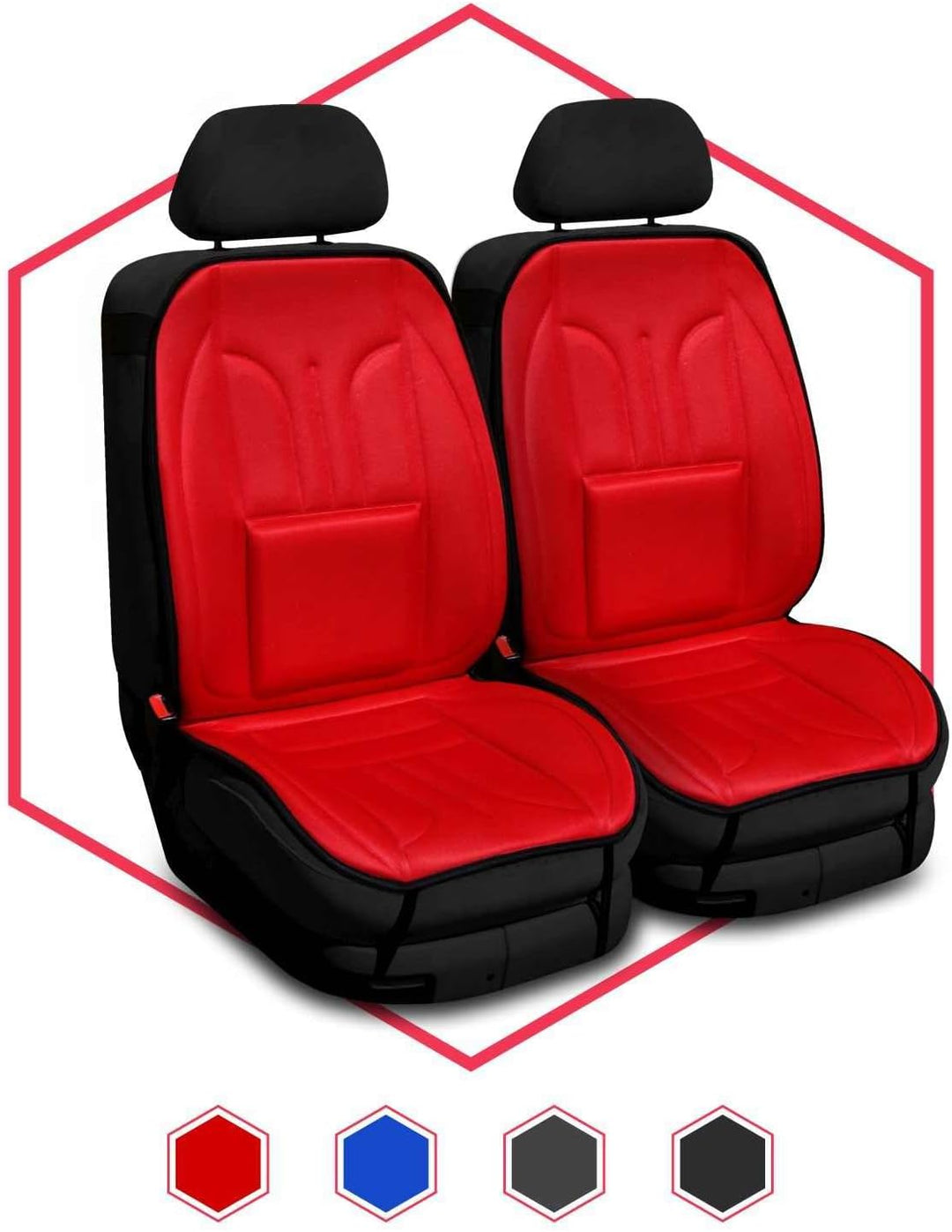 Saferide 2er Set Sitzauflage Auto Autositzmatte Autositzbezüge Universal Sitzschutz PKW | Sitzbezüge