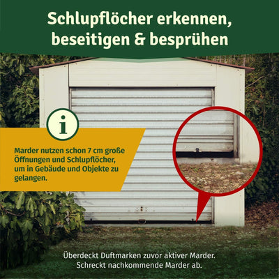 Veddelholzer Marderspray für Auto, Dachboden & Garage | 400 ml | Sofortiger & Langfristiger Schutz f