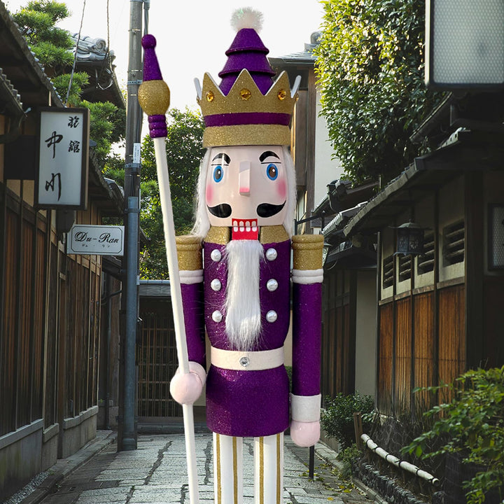CDL 150cm Riesen Nussknacker Figur König Ornament/Puppe/Figuren/Events/Ladenfenster/Hochzeitsparty/Z