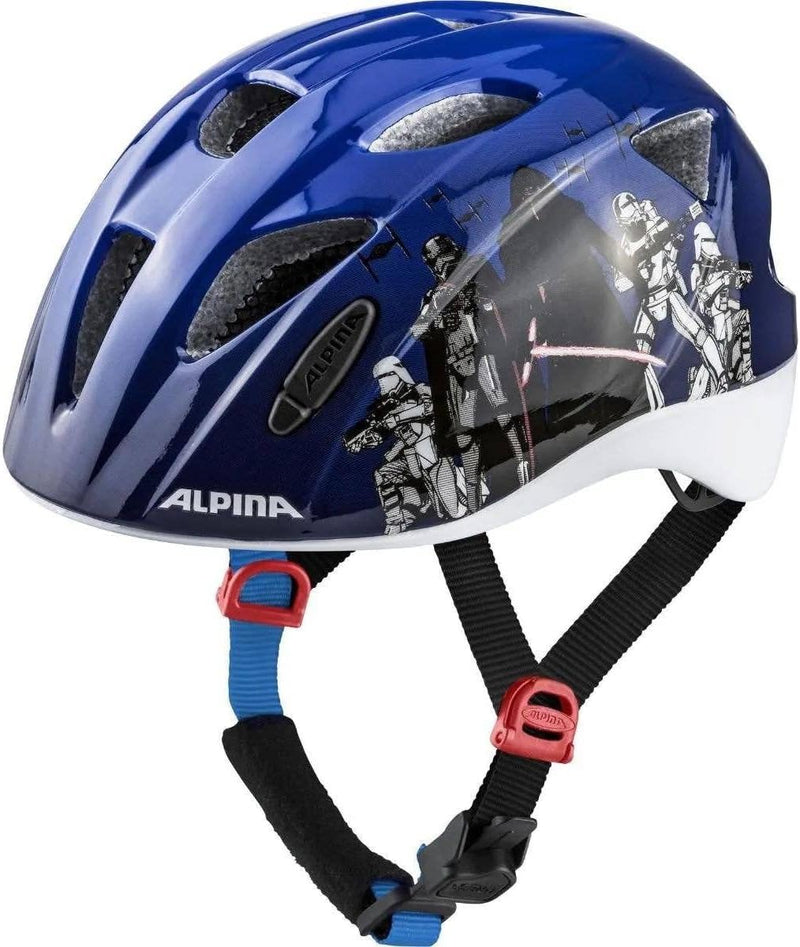 ALPINA XIMO - Leichter, Sicherer & Bruchfester Fahrradhelm Mit Optionalen LED-Licht Für Kinder Star