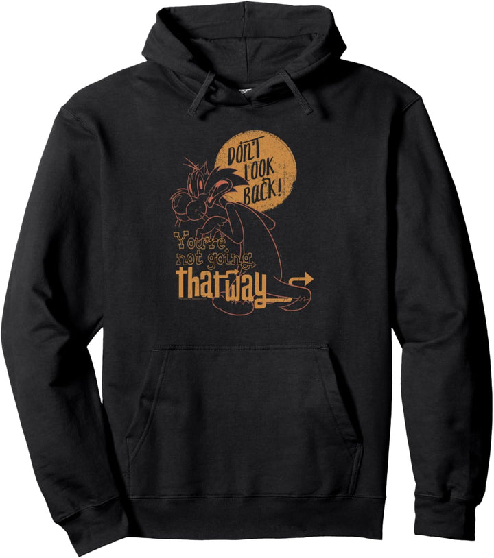Looney Tunes Sylvester Don't Look Back Pullover Hoodie