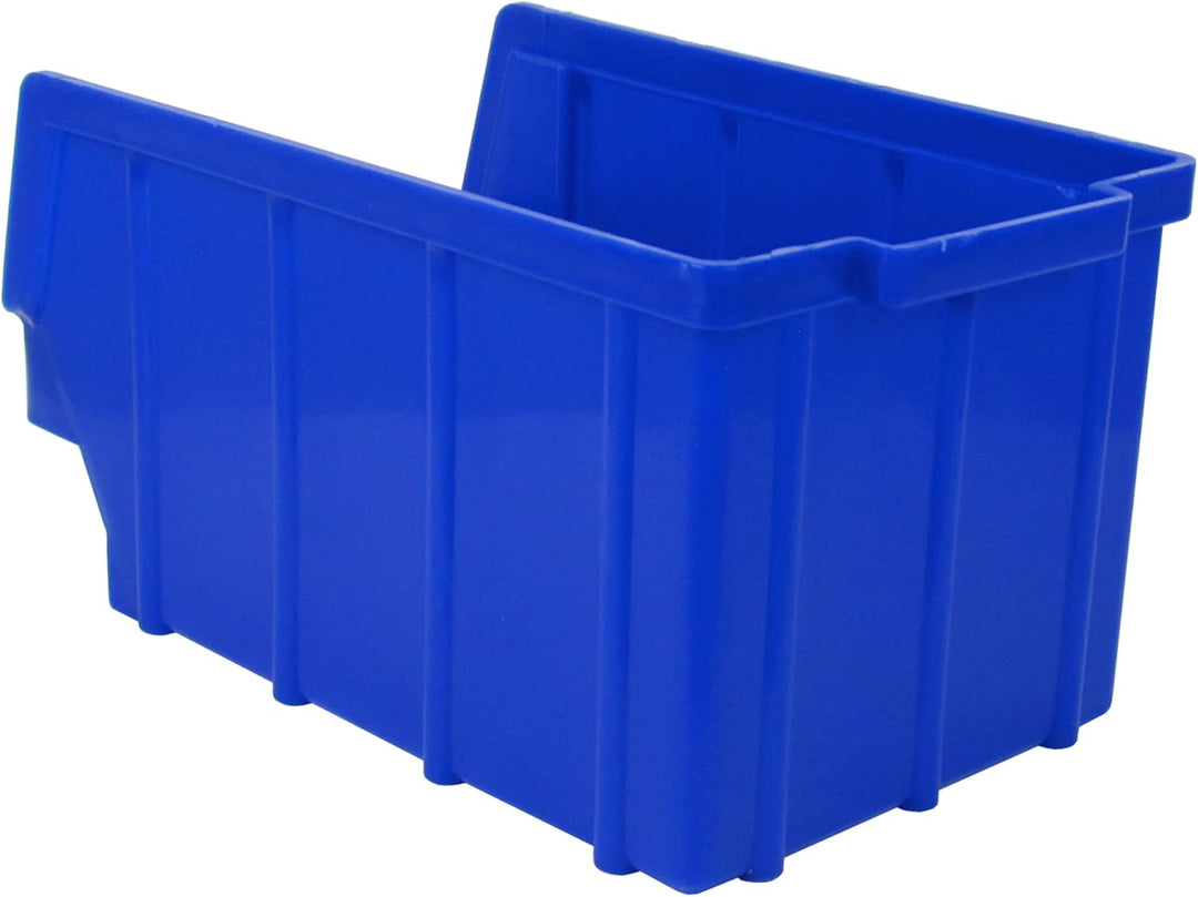 10 Stück Sichtlagerkästen - Grösse 2 - 7,5 cm x 17 cm x 10 cm – aus hochwertigem Kunststoff – einfac