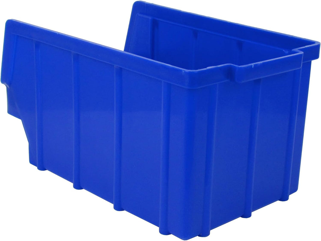 5 Stück Sichtlagerkästen - Grösse 3 - 13 cm x 25 cm x 14,5 cm – aus hochwertigem Kunststoff – einfac