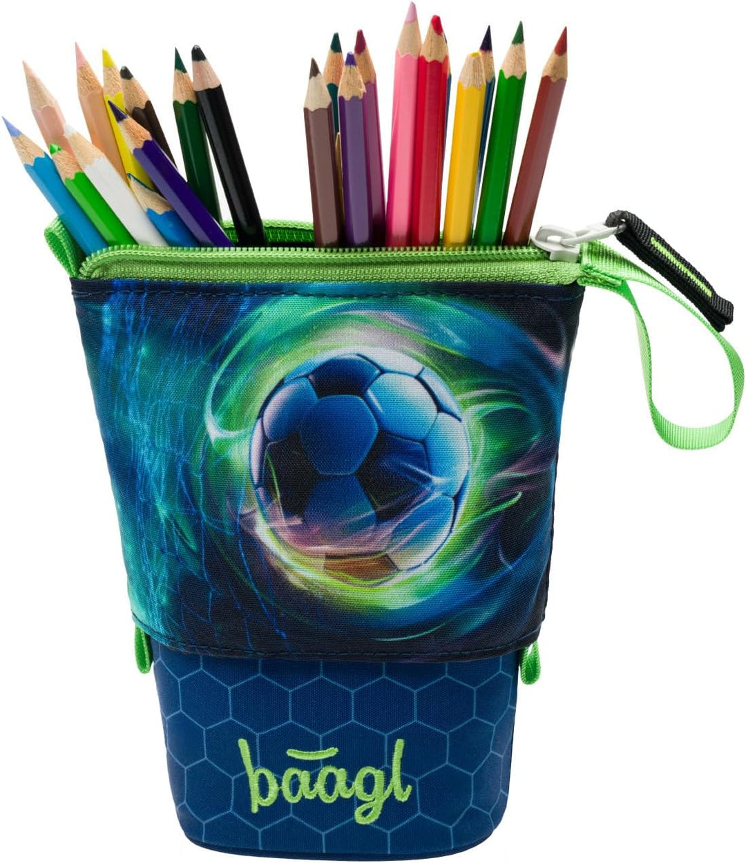 Baagl Federmäppchen Jungen - Stifteetui Kinder - Mäppchen Etui für Schule - Robuste Federtasche & Fe